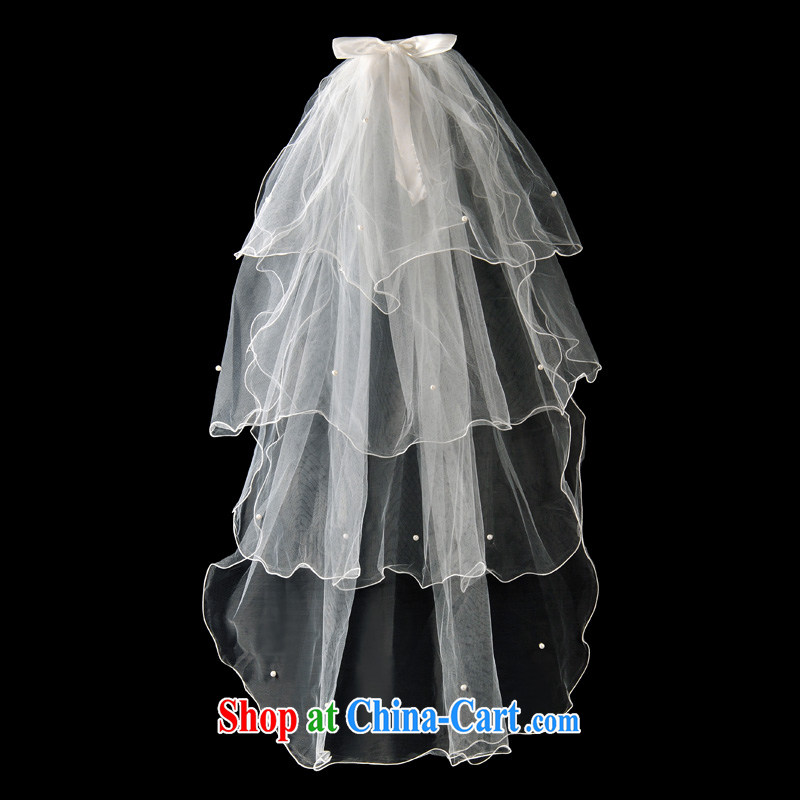 A good service is a good wedding bridal wedding dress accessories the mandatory head yarn gloves petticoat support 3-Piece white, good service, and, shopping on the Internet
