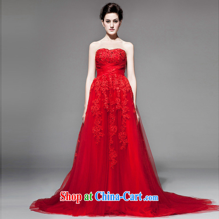 A yarn 2015 new Korean-style bare chest wedding embroidery the waist small tail shaggy skirts pregnant wedding NW 0718 red XL code 20 days pre-sale pictures, price, brand platters! Elections are good character, the national distribution, so why buy now enjoy more preferential! Health