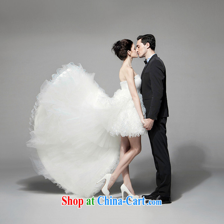 A yarn wedding dresses autumn new Korean wiped his chest after a long removable tail wedding NW 31,002 white XL code 30 days pre-sale pictures, price, brand platters! Elections are good character, the national distribution, so why buy now enjoy more preferential! Health