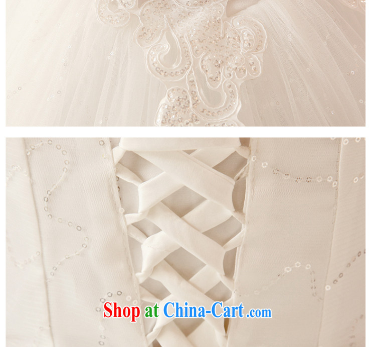 Qi wei wedding dresses 2015 new summer fashion wiped his chest, wedding dresses bridal lace white tie shaggy dress wedding dresses white XL pictures, price, brand platters! Elections are good character, the national distribution, so why buy now enjoy more preferential! Health