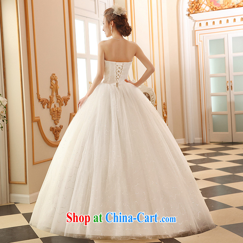 Qi wei wedding dresses 2015 new summer fashion wiped his chest, wedding dresses bridal lace white binding with shaggy dress wedding dresses white XL, Qi wei (QI WAVE), online shopping