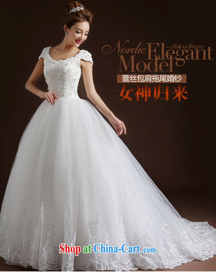 Qi wei wedding dresses summer new 2015 Wedding Fashion double-shoulder lace field shoulder the tail beauty wedding dresses skirt white XL pictures, price, brand platters! Elections are good character, the national distribution, so why buy now enjoy more preferential! Health
