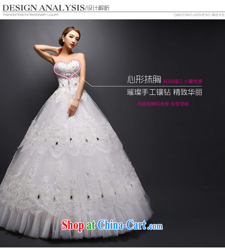 Love Life 2015 new Korean wiped his chest bridal alignment to bind with winter Wedding Fashion video thin dress white XXL pictures, price, brand platters! Elections are good character, the national distribution, so why buy now enjoy more preferential! Health