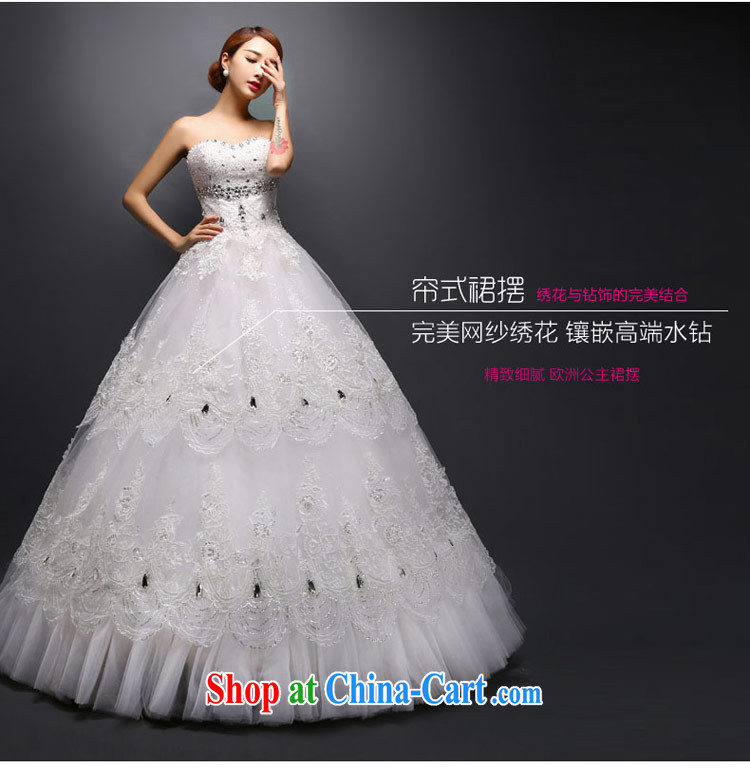 Love Life 2015 new Korean wiped his chest bridal alignment to bind with winter Wedding Fashion video thin dress white XXL pictures, price, brand platters! Elections are good character, the national distribution, so why buy now enjoy more preferential! Health