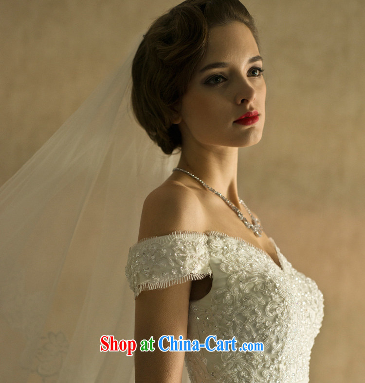 A yarn bridal wedding 2015 new retro Palace lace nails pearl-waist a shoulder-tail wedding FG 14,003 white XXL code 30 days pre-sale pictures, price, brand platters! Elections are good character, the national distribution, so why buy now enjoy more preferential! Health