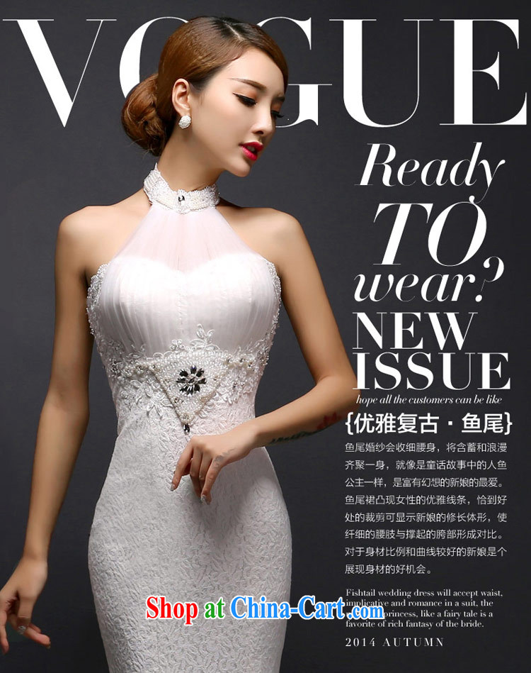 Love Life 2015 new wedding dress Korean fashion is also tail wedding lace-up waist straps cultivating crowsfoot white XS pictures, price, brand platters! Elections are good character, the national distribution, so why buy now enjoy more preferential! Health