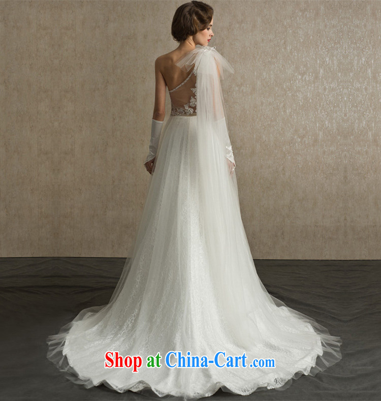 A yarn bridal wedding 2015 new elegant shoulder the sense of the lumbar back exposed nails Pearl tail wedding FG 14,005 white XXL code 30 days pre-sale pictures, price, brand platters! Elections are good character, the national distribution, so why buy now enjoy more preferential! Health