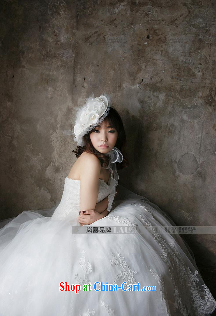 LAURELMARY sponsors the 2015 new Korean stylish and elegant heart-shaped bare chest lace-up waist graphics thin A swing-tail shaggy dress bridal wedding White (picture) Custom size (please contact Customer Service) pictures, price, brand platters! Elections are good character, the national distribution, so why buy now enjoy more preferential! Health
