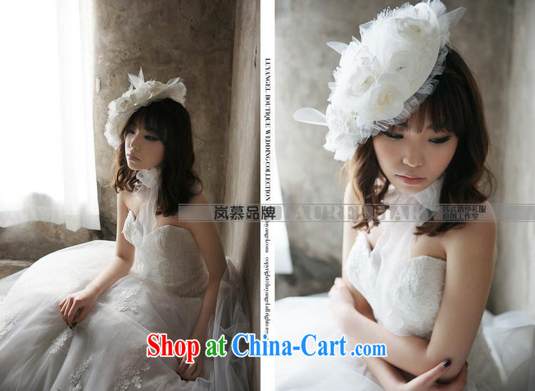 LAURELMARY sponsors the 2015 new Korean stylish and elegant heart-shaped bare chest lace-up waist graphics thin A swing-tail shaggy dress bridal wedding White (picture) Custom size (please contact Customer Service) pictures, price, brand platters! Elections are good character, the national distribution, so why buy now enjoy more preferential! Health