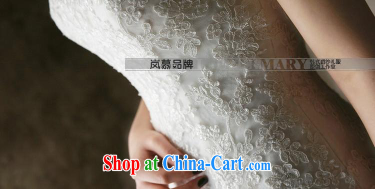 LAURELMARY sponsors the 2015 new Korean stylish and elegant heart-shaped bare chest lace-up waist graphics thin A swing-tail shaggy dress bridal wedding White (picture) Custom size (please contact Customer Service) pictures, price, brand platters! Elections are good character, the national distribution, so why buy now enjoy more preferential! Health