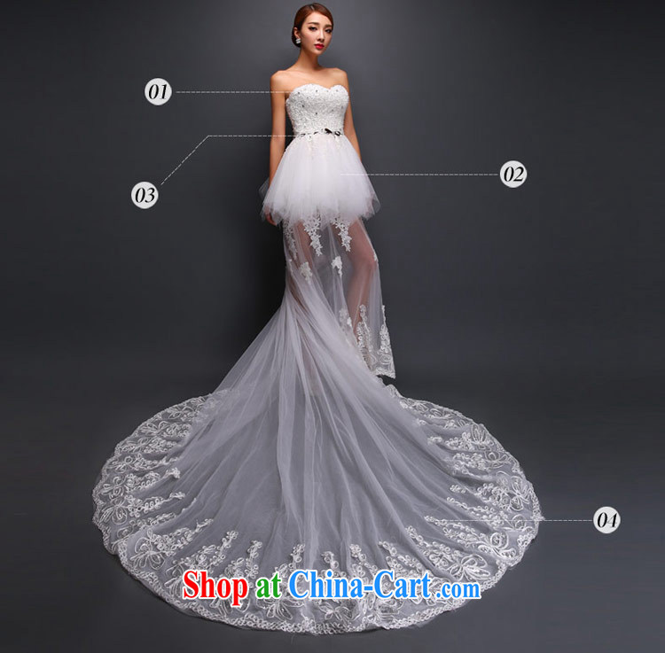 The Code Love Mary Magdalene temporal chest graphics thin lace pregnant women wedding dresses bridal long-tail White made for pictures taken, price, brand platters! Elections are good character, the national distribution, so why buy now enjoy more preferential! Health