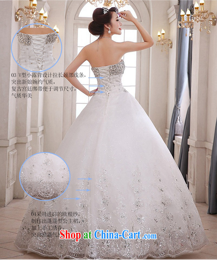 Hi Ka-hi wedding XS 04 2014 new erase chest Korean diamond jewelry wipe his chest to tie wedding ivory XL pictures, price, brand platters! Elections are good character, the national distribution, so why buy now enjoy more preferential! Health