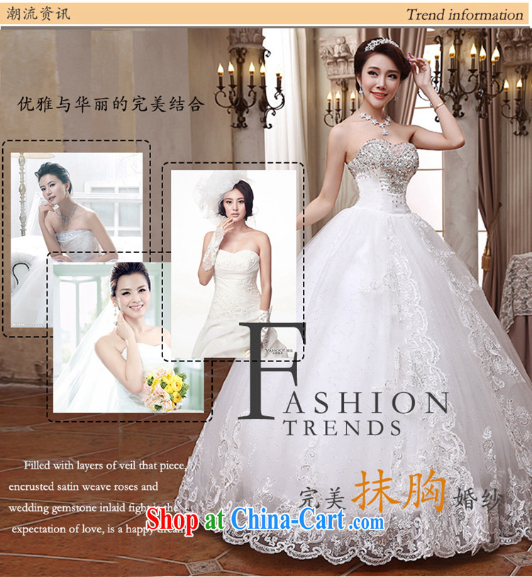 Hi Ka-hi wedding dresses 2014 new white Beauty Chest bare Korean diamond wipe his chest to tie wedding ivory left size tailored pictures, price, brand platters! Elections are good character, the national distribution, so why buy now enjoy more preferential! Health