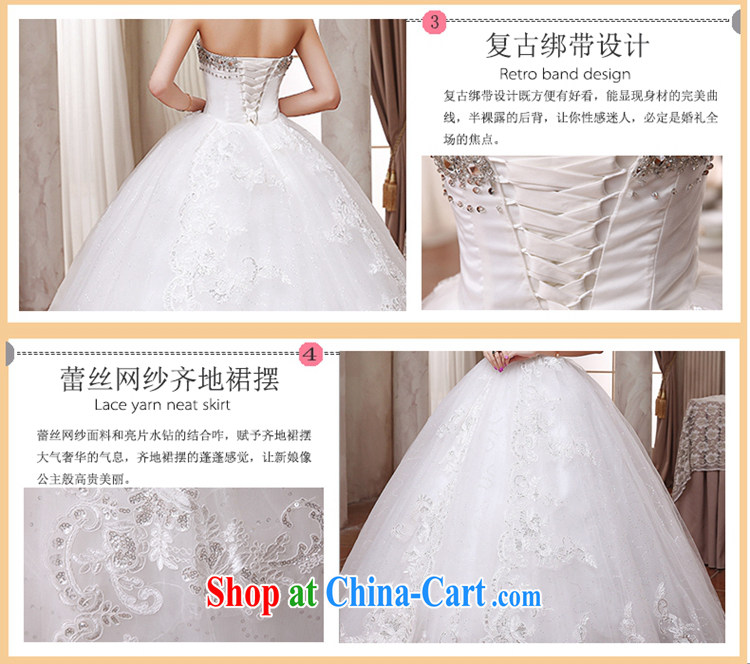 Hi Ka-hi wedding dresses 2014 new white Beauty Chest bare Korean diamond wipe his chest to tie wedding ivory left size tailored pictures, price, brand platters! Elections are good character, the national distribution, so why buy now enjoy more preferential! Health