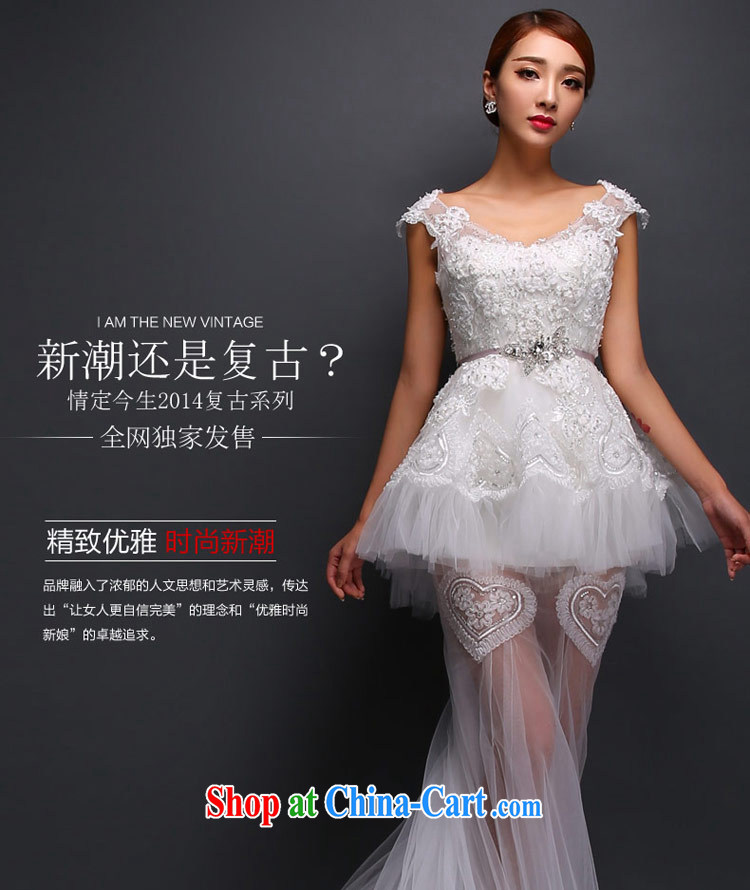 Love Life Korean version the Field shoulder lace wedding dresses autumn graphics thin-tail stylish white made specifically take a picture, price, brand platters! Elections are good character, the national distribution, so why buy now enjoy more preferential! Health