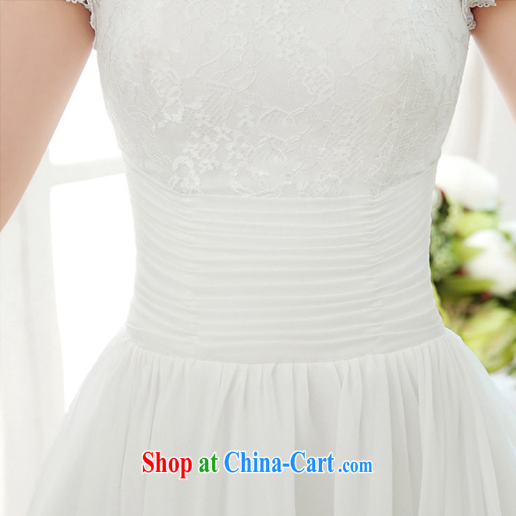 White-collar Corporation bridesmaid dress 2015 new upscale lace sleeveless small dress bride toast wedding dress bridesmaid clothing white S pictures, price, brand platters! Elections are good character, the national distribution, so why buy now enjoy more preferential! Health