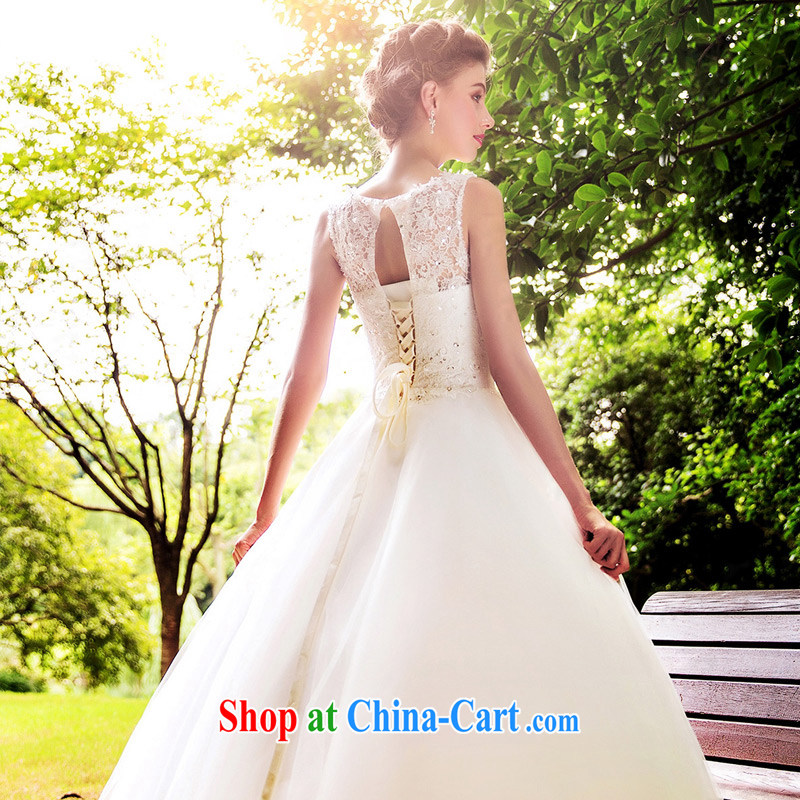 The bride's wedding dresses new 2015 drill manual staple Pearl shaggy Princess wedding 885 M, the bride, shopping on the Internet