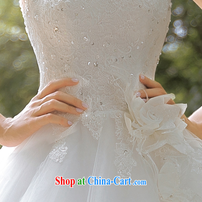 The bride's wedding dresses new 2015 drill manual staple Pearl shaggy Princess wedding 885 M, the bride, shopping on the Internet