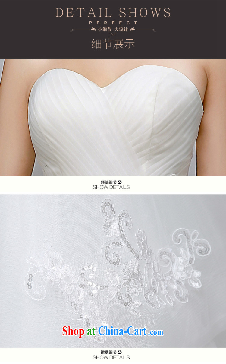 Dream of the day wedding dresses 2015 new erase chest lace luxury, Japan, and South Korea with wedding dress white S 1.9 feet waist pictures, price, brand platters! Elections are good character, the national distribution, so why buy now enjoy more preferential! Health