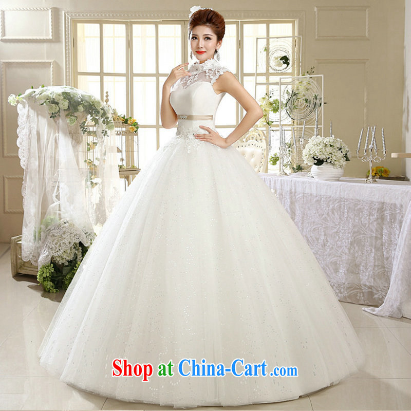 There's a new Korean Princess white lace retro wedding XS 1012 white XXL, it's a, online shopping