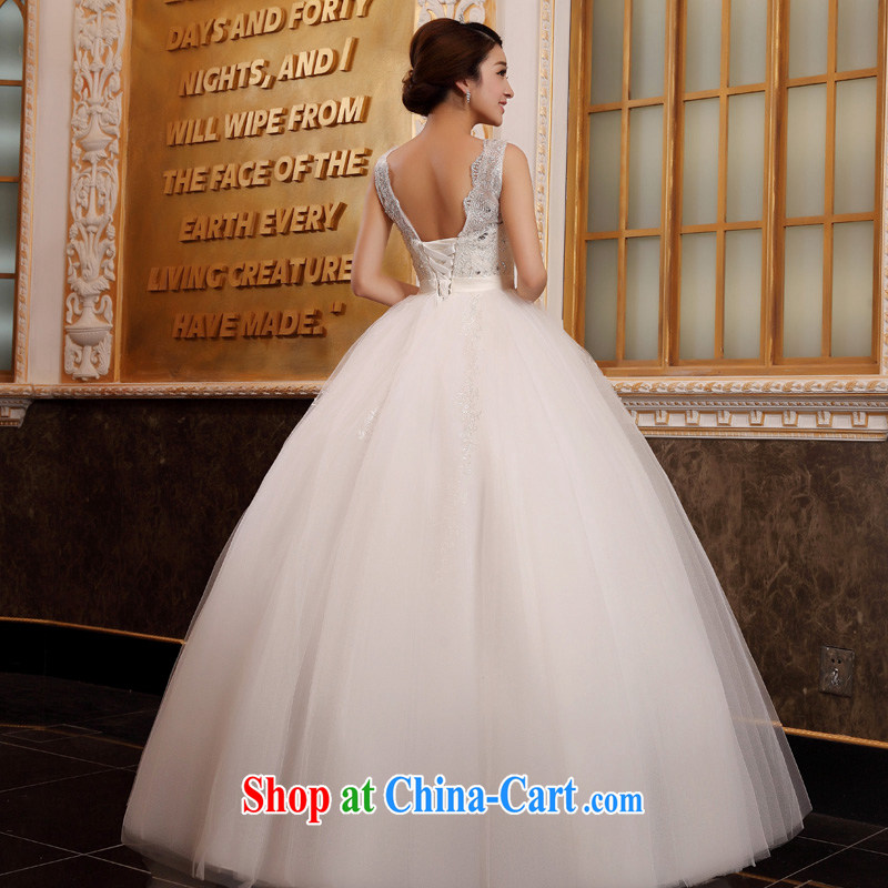 Service was good at Korean bridal wedding high waist pregnant women wedding dresses 2015 new, large, thick mm custom white 7 XL, good service, and, shopping on the Internet