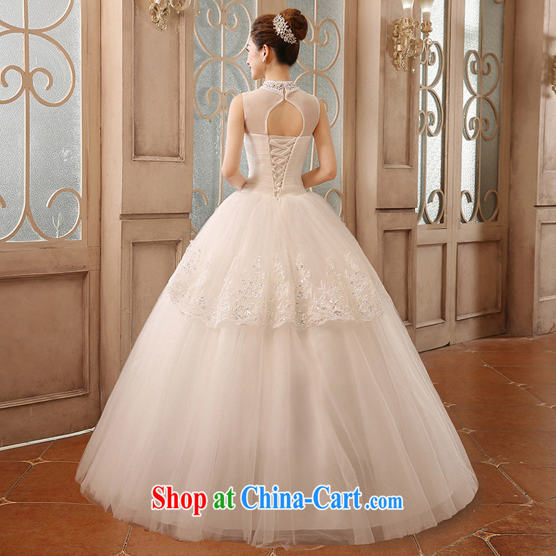 The United States, wedding 2015 new bride Korean lace inserts drill flowers Mary Magdalene, breast collar Princess shoulder beauty graphics thin with yarn tie H - 77 white XL, the United States, (Imeinuo), online shopping