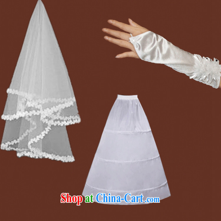 wedding accessories skirt stays gloves and yarn 3 piece wedding the mandatory white pictures, price, brand platters! Elections are good character, the national distribution, so why buy now enjoy more preferential! Health