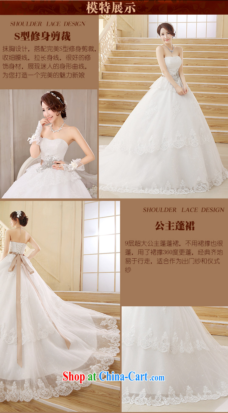 Jessica covers long-tail wedding dresses 2014 new marriages lace Korean fashion drill with bare his chest to cultivating video winter 2150 with white L pictures, price, brand platters! Elections are good character, the national distribution, so why buy now enjoy more preferential! Health