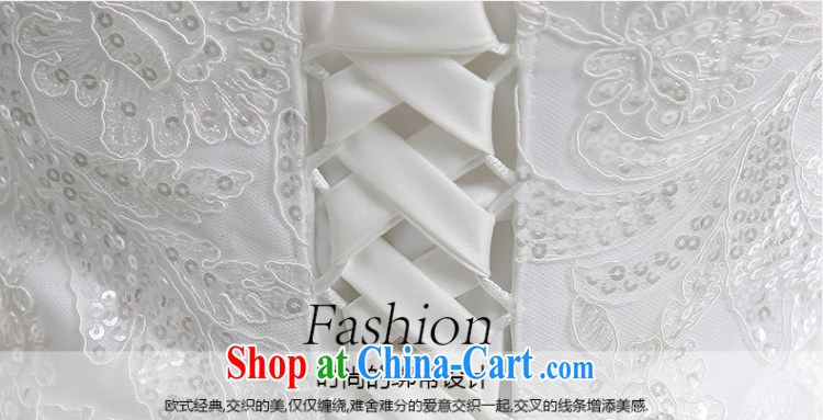 Ting Beverly wedding dresses 2015 Spring Summer fashion drill wiped chest antique lace long-tail Korean Beauty wedding dress white L pictures, price, brand platters! Elections are good character, the national distribution, so why buy now enjoy more preferential! Health