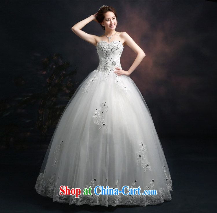 Ting Beverly wedding 2015 new spring and summer fashion with bride, wipe off chest parquet drill cultivating Korean video thin wedding summer lace white XXL pictures, price, brand platters! Elections are good character, the national distribution, so why buy now enjoy more preferential! Health