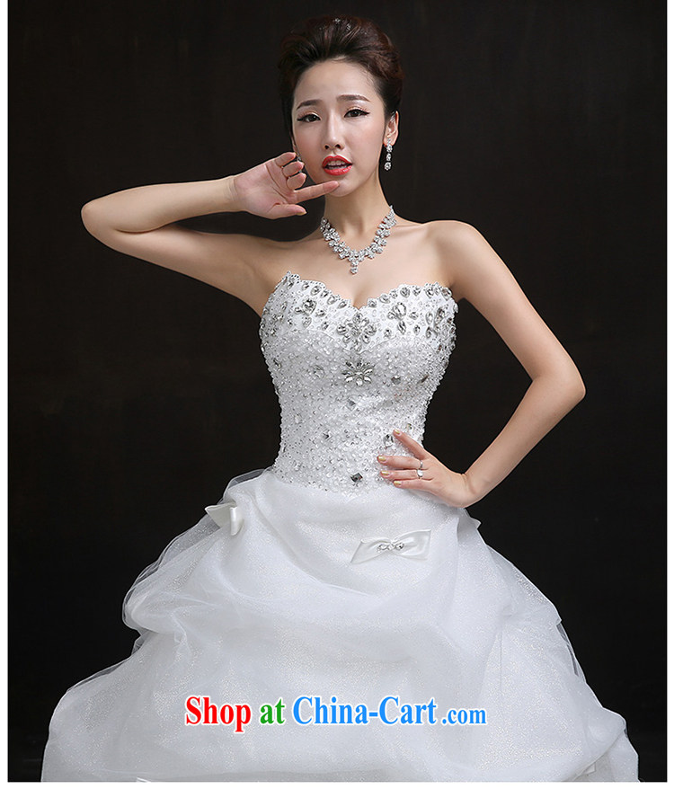 According to Lin Windsor wedding dresses new 2015 spring lace diamond jewelry Korean wiped his chest and tied with wedding bridal marriage Wedding are code pictures, price, brand platters! Elections are good character, the national distribution, so why buy now enjoy more preferential! Health