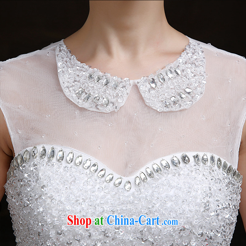 According to Lin Windsor wedding dresses new spring 2015 wedding dresses with stylish and a shoulder Korean-style lapel retro graphics thin large, pregnant women wedding dresses, Code C, according to Lin, Elizabeth, and shopping on the Internet