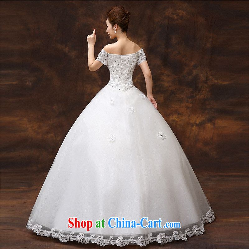 According to Lin 2015 Elizabeth's new bride a Field shoulder wedding dresses Korean version lace graphics thin alignment to bind with the Code wedding made a tailored contact customer service, according to Lin, Elizabeth, and shopping on the Internet