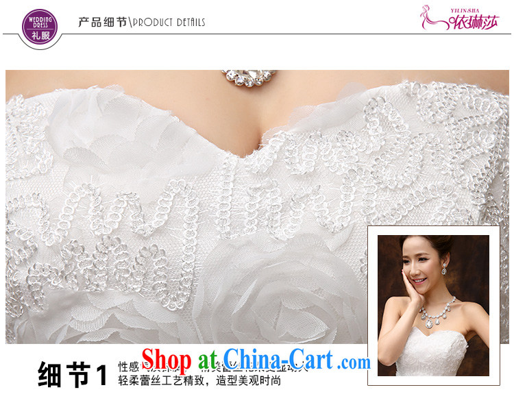According to Lin before her short, long marriages wedding small wedding dresses bridesmaid Korean sweet Princess tie wedding dresses S pictures, price, brand platters! Elections are good character, the national distribution, so why buy now enjoy more preferential! Health