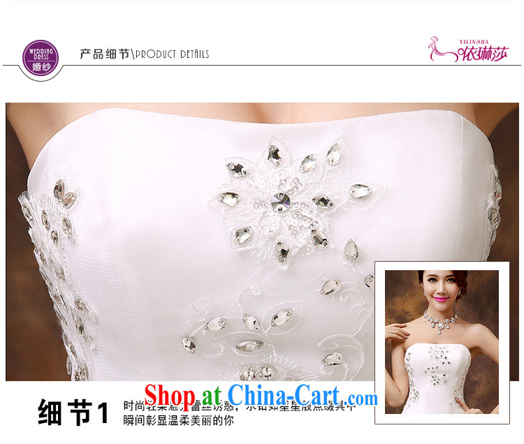 2014 new stylish erase chest wedding bridal dresses Korean-style minimalist A with shaggy dress with Pearl hunsha tailored contact Customer Service pictures, price, brand platters! Elections are good character, the national distribution, so why buy now enjoy more preferential! Health