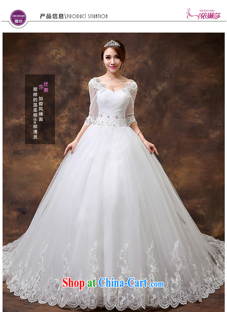 According to Lin Sa 2015 new wedding dresses the Field shoulder cuff in cultivating wedding dresses the tail in Europe retro lace long-tail tailored contact Customer Service pictures, price, brand platters! Elections are good character, the national distribution, so why buy now enjoy more preferential! Health