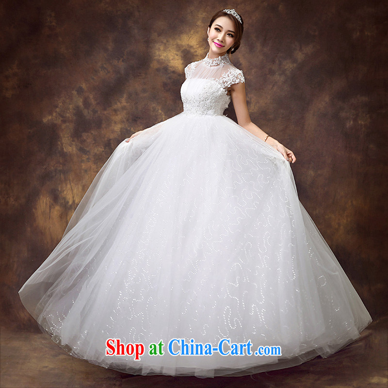Pregnant women high-waist wedding 2015 new marriages Korean version with the beauty package shoulder Korean-style strap wedding tailored to contact customer service, in accordance with Elizabeth Lin, shopping on the Internet