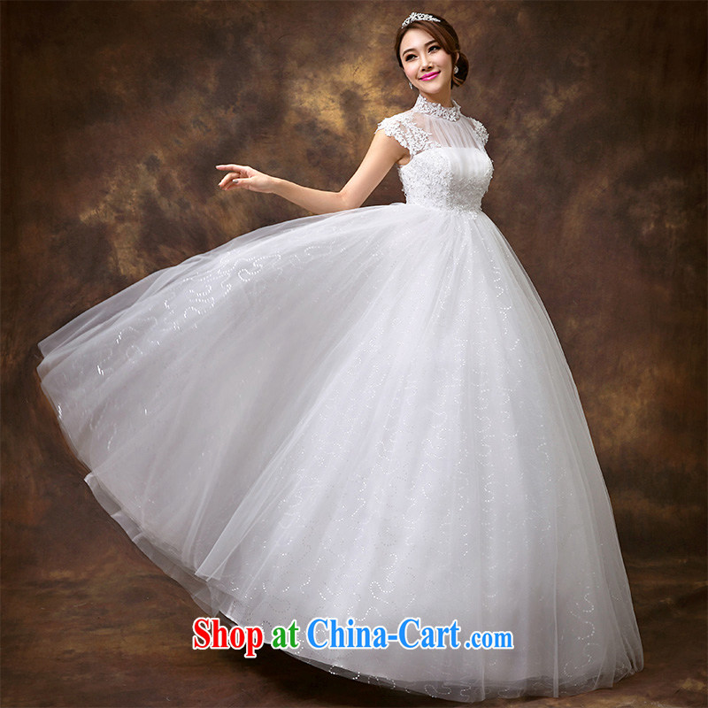 Pregnant women high-waist wedding 2015 new marriages Korean version with the beauty package shoulder Korean-style strap wedding tailored to contact customer service, in accordance with Elizabeth Lin, shopping on the Internet