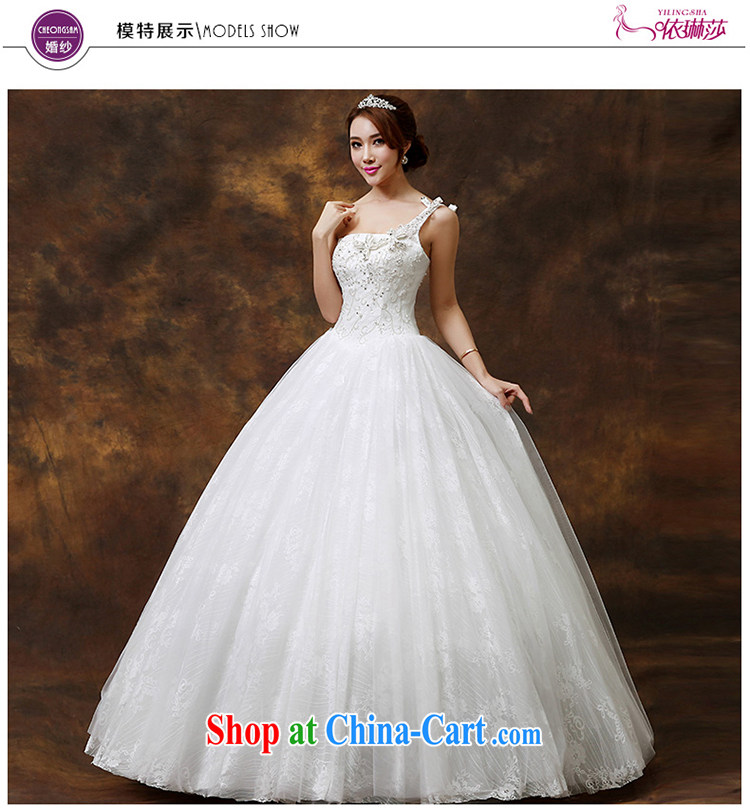 Bridal wedding dresses 2014 new Korean version is the shoulder to align graphics thin diamond lace wedding dresses tailored contact Customer Service pictures, price, brand platters! Elections are good character, the national distribution, so why buy now enjoy more preferential! Health