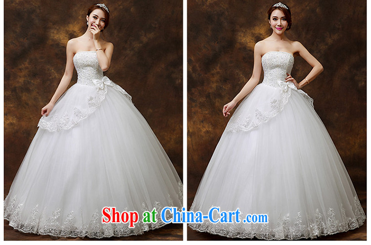 wedding dresses new 2015 new Korean bridal white beauty with parquet drill wiped his chest wedding tailored contact Customer Service pictures, price, brand platters! Elections are good character, the national distribution, so why buy now enjoy more preferential! Health