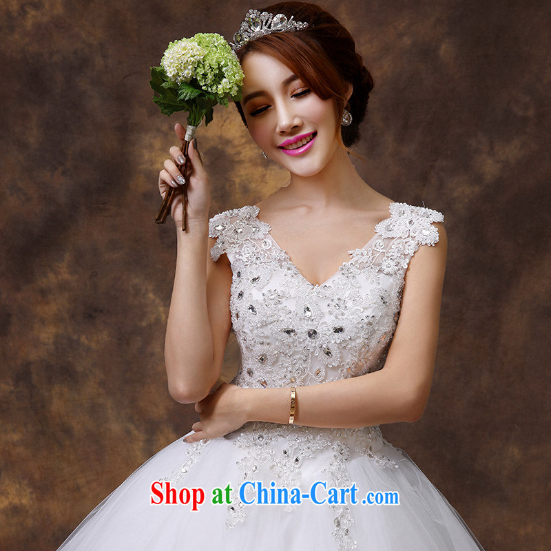 2015 new marriages wedding Korean-style field shoulder bridal decoration, graphics thin wedding dresses go with wedding tailored to contact customer service, according to Lin, Elizabeth, and shopping on the Internet