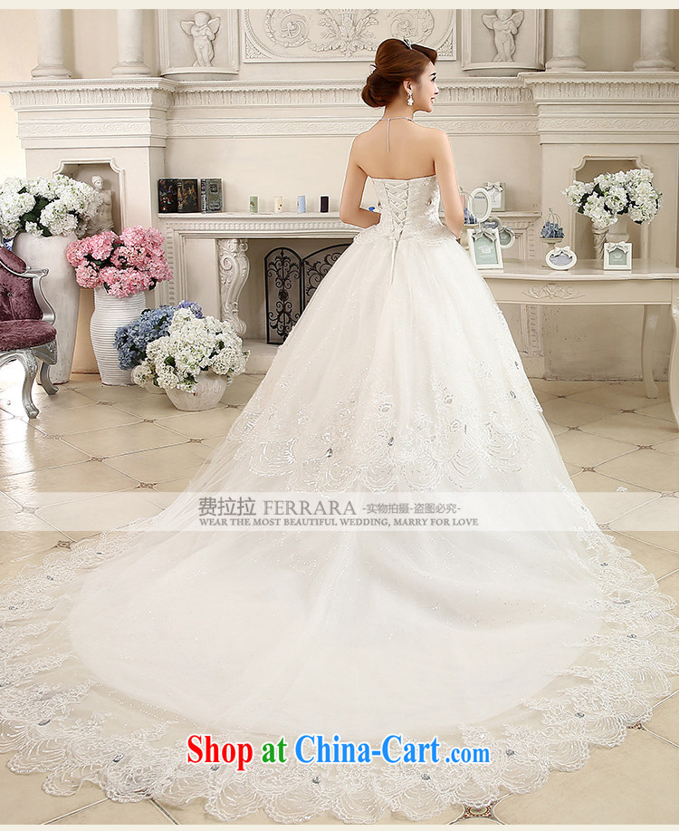 Ferrara 2015 new lace bare chest parquet drill large-tail Korean Beauty graphics thin winter, thick wedding M (2 feet) pictures, price, brand platters! Elections are good character, the national distribution, so why buy now enjoy more preferential! Health