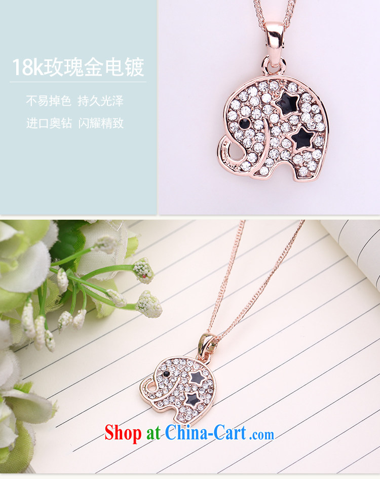Ferrara 2015 new Korean titanium Steel Roses, cute little like flash water diamond necklace short clavicle link pictures, price, brand platters! Elections are good character, the national distribution, so why buy now enjoy more preferential! Health