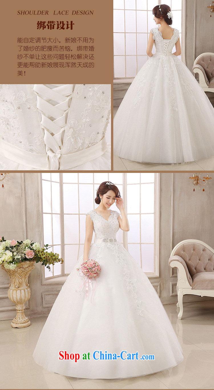 Jessica covered by wedding dresses 2014 New Field shoulders V collar lace stylish marriages with skirts tied with cultivating graphics thin wood drilling 2154 white XXL pictures, price, brand platters! Elections are good character, the national distribution, so why buy now enjoy more preferential! Health