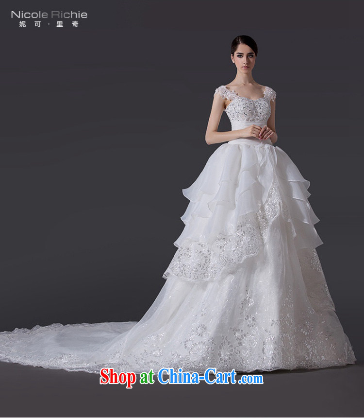 Bridal wedding dresses 2015 spring stylish double-shoulder wedding lace wedding long-tail wedding, wedding pregnant women can be customized wedding presided over marriage performance with highly customized 15 Day Shipping pictures, price, brand platters! Elections are good character, the national distribution, so why buy now enjoy more preferential! Health
