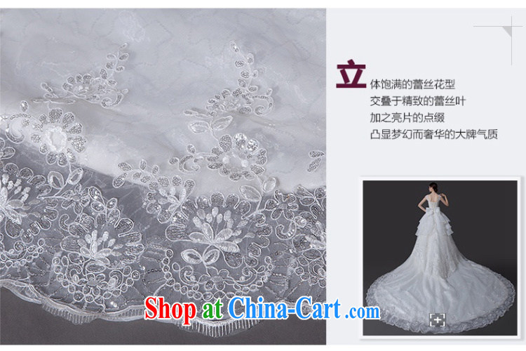Bridal wedding dresses 2015 spring stylish double-shoulder wedding lace wedding long-tail wedding, wedding pregnant women can be customized wedding presided over marriage performance with highly customized 15 Day Shipping pictures, price, brand platters! Elections are good character, the national distribution, so why buy now enjoy more preferential! Health