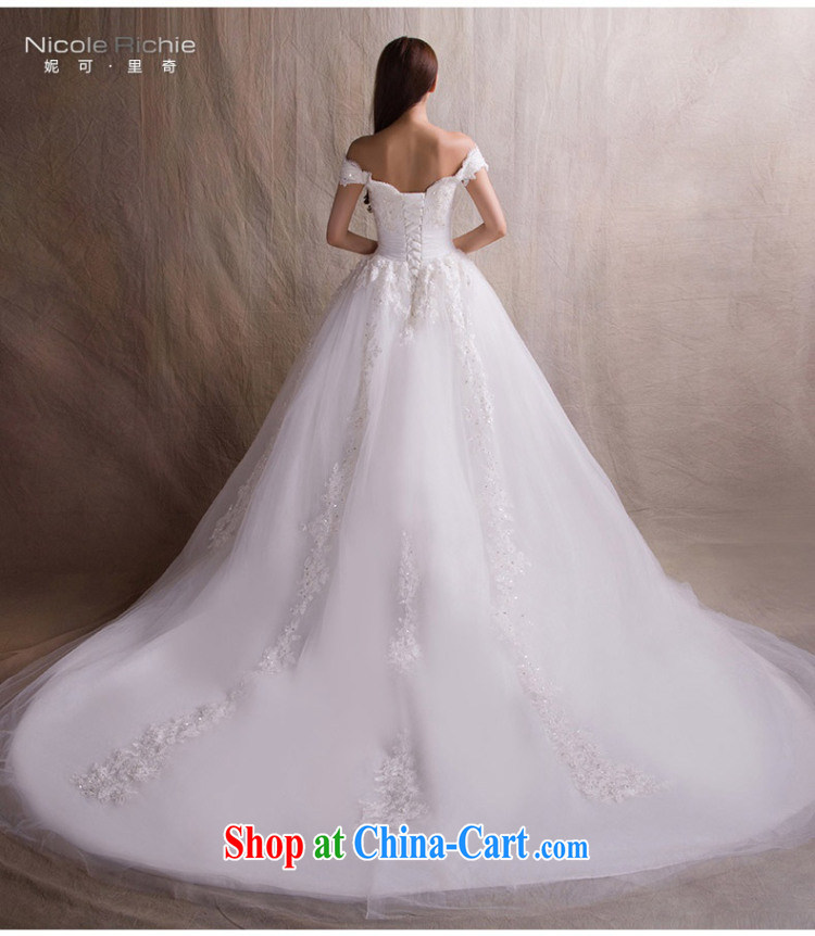 wedding dresses new 2015 spring fashion a shoulder wedding long-tail wedding bridal wedding wedding wedding, wedding band video thin wedding tail 200 CM advanced customization 15 day shipping pictures, price, brand platters! Elections are good character, the national distribution, so why buy now enjoy more preferential! Health