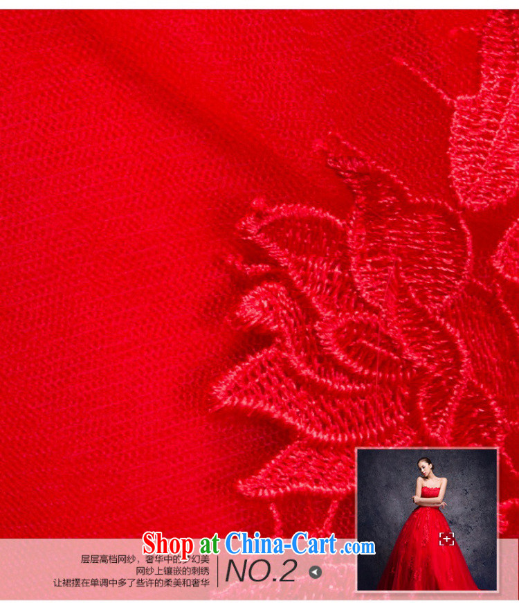 Nicole Richie wedding dresses new spring 2015 red wedding chest bare wedding long-tail wedding bridal wedding marriage wedding toast annual service main line, and advanced customization 15 Day Shipping pictures, price, brand platters! Elections are good character, the national distribution, so why buy now enjoy more preferential! Health