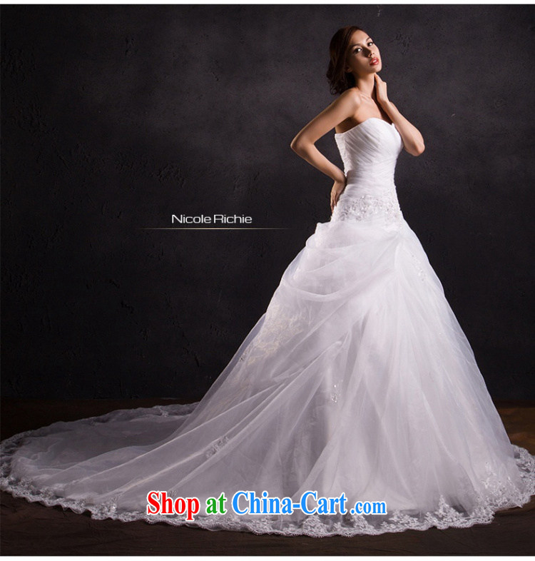 Nicole Richie wedding dresses spring 2015 new stylish and wiped his chest wedding tail wedding long-tail marriages wedding, tie-tail 200 CM Advanced Customization 15 Day Shipping pictures, price, brand platters! Elections are good character, the national distribution, so why buy now enjoy more preferential! Health