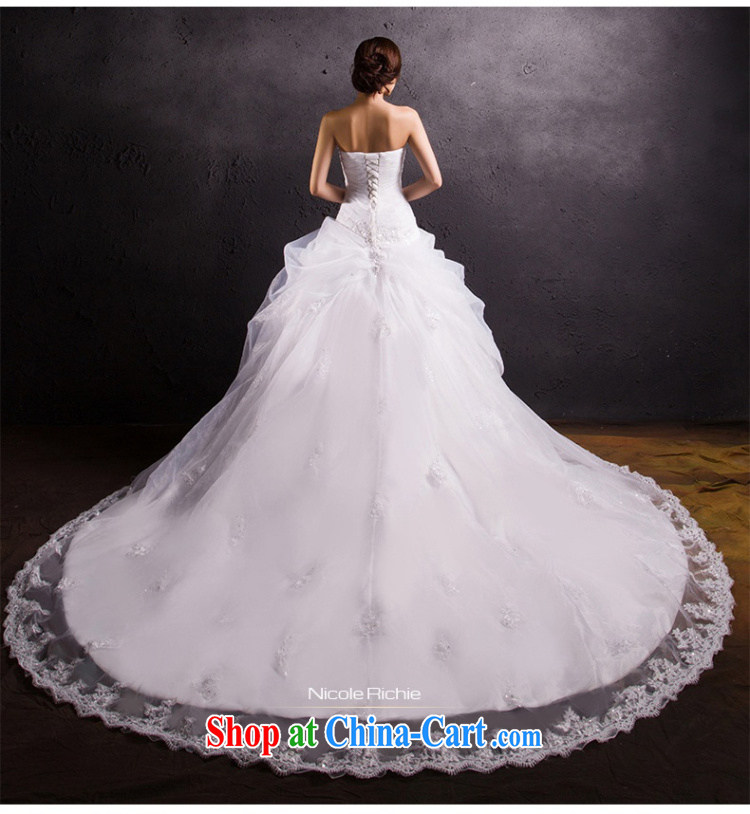 Nicole Richie wedding dresses spring 2015 new stylish and wiped his chest wedding tail wedding long-tail marriages wedding, tie-tail 200 CM Advanced Customization 15 Day Shipping pictures, price, brand platters! Elections are good character, the national distribution, so why buy now enjoy more preferential! Health